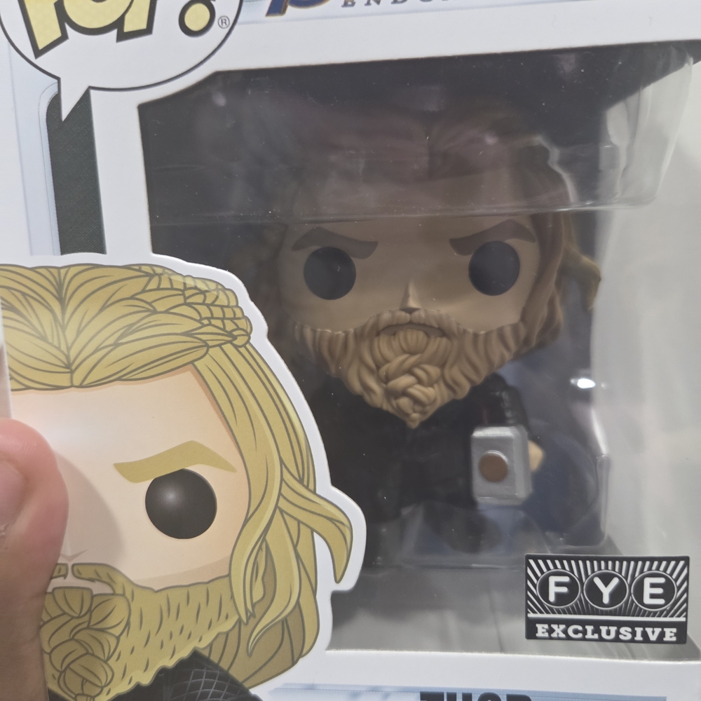 Funko Pop Thor FYE Exclusive with Black and Brown